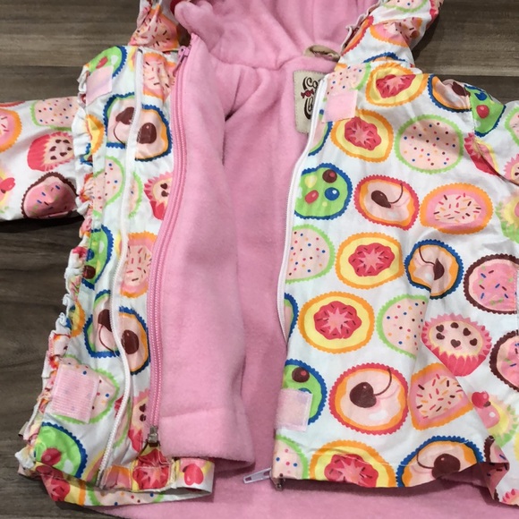 Cocobonbons raincoat with fleece liner size 24M - Picture 5 of 8